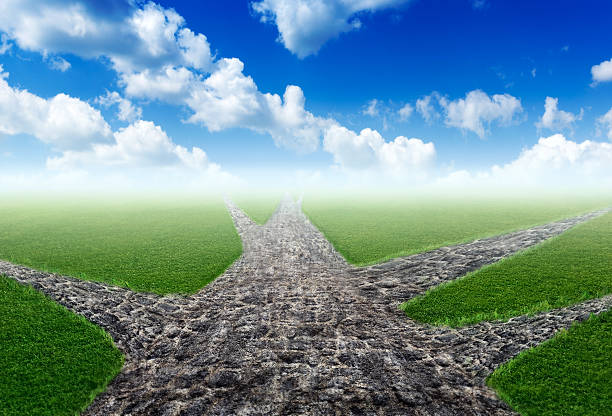 istock Choosing of right way 468490894