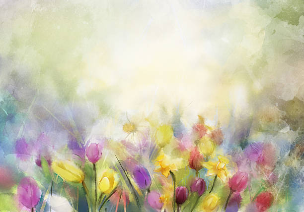 istock Flowers in soft color and blur style for background 468490916