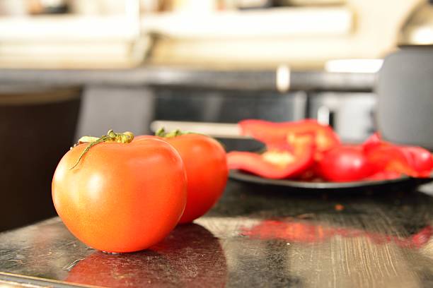 istock Preparation of salad 468493048
