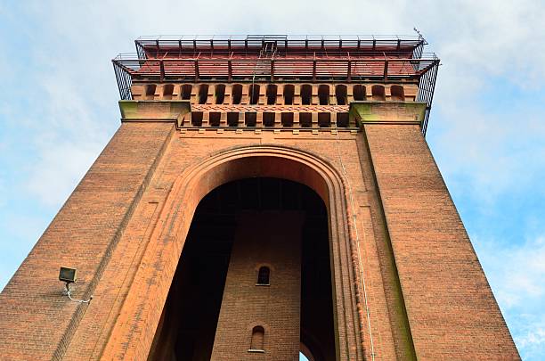 istock Dramatic View of Victorian Water Tower 468500658