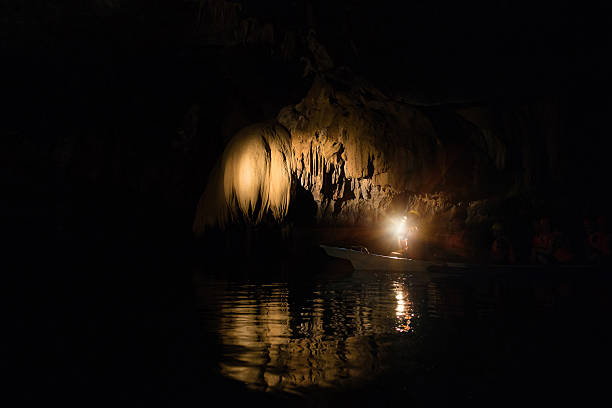 Puerto Princesa subterranean underground river in Palawan Philippines