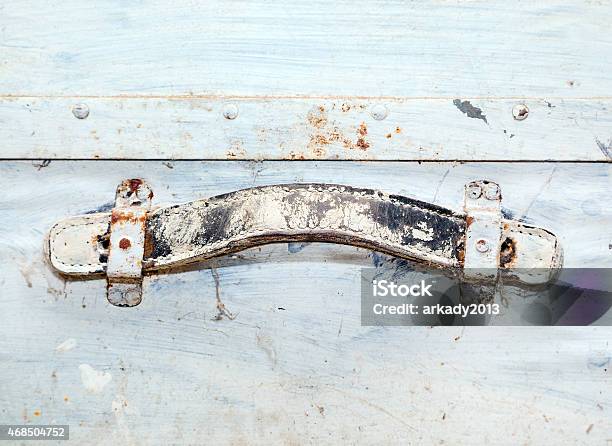Handle Suitcase Stock Photo - Download Image Now - 2015, Close-up, Dirty