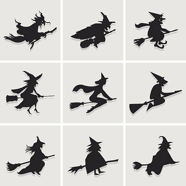 witch icon great for any use. vector eps10. - 女巫 插圖 幅插畫檔、美工圖案、卡通及圖標