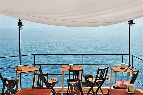 istock beautiful  bar overlooking the sea sunset 468512996