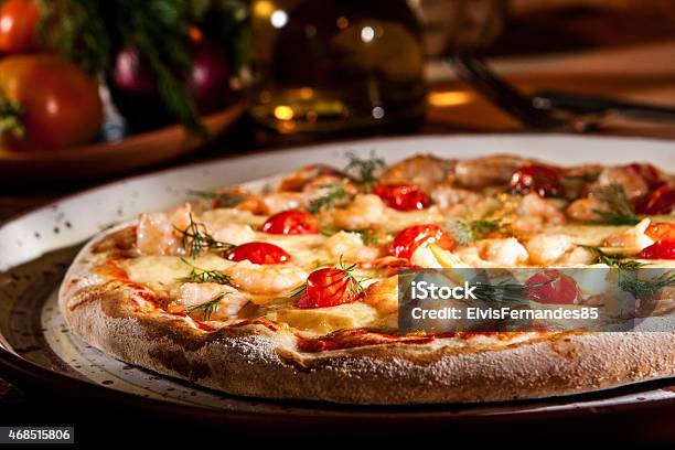 Pizza Stock Photo - Download Image Now - Pizza, Pizzeria, Photography