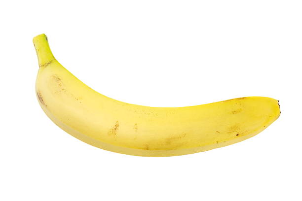istock Fresh yellow banana isolated on white backgruond 468522803