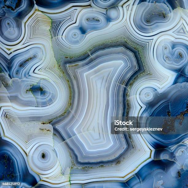 Abstract Mineral Texture Stock Photo - Download Image Now - Stone - Object, Stone Material, Agate