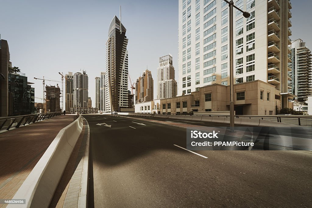 Modern Architecture Modern architecture, city of Dubai, United Arab Emirates Dubai Stock Photo