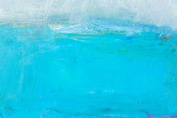 istock Abstract painted green and blue textured  art backgrounds. 468528894