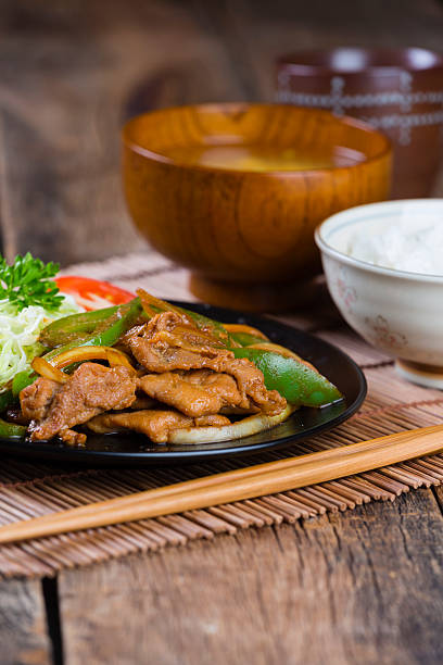 istock Japanese Food Pork Ginger 468529612