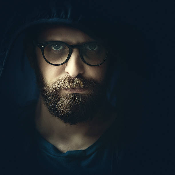 istock Mysterious man wearing hoodie 468533146