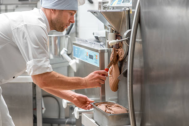 cukiernik co lody - ice cream parlor ice cream dessert italian culture zdjęcia i obrazy z banku zdjęć