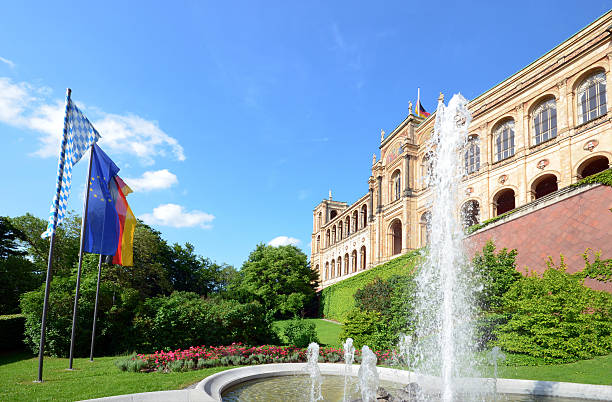 istock Munich, Bavaria: Maximilianeum - Bavarian state parliament 468543420