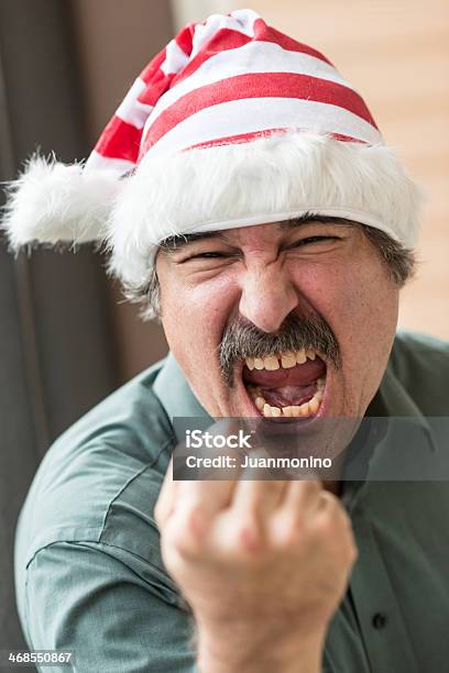 Grinch Stock Photo - Download Image Now - 50-59 Years, Adult, Adults Only