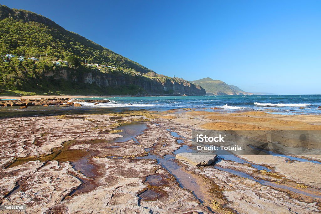 Australian coast Australian coast in a sunny summer time. 2015 Stock Photo