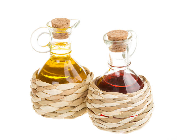 istock Red Wine Vinegar and sunflower oil 468553729