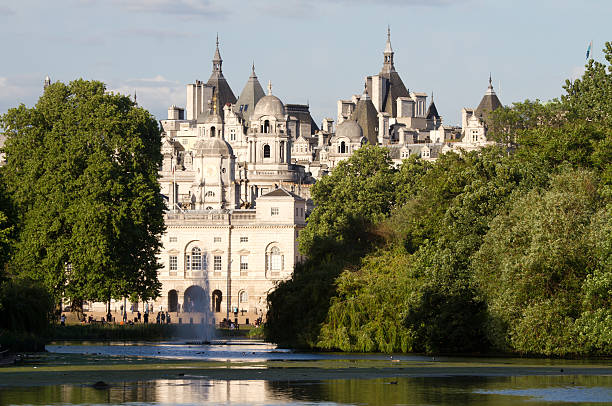 istock St. James Park with horse guards buildings 468557191