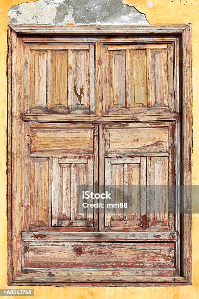 Old Historic Window Stock Photo - Download Image Now - 2015, Architecture, Atlantic Islands