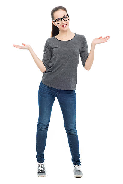 istock Attractive woman gesturing 468565098