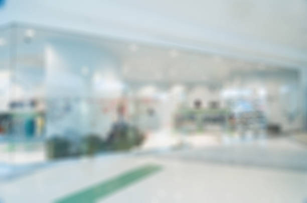 istock Abstract blur of clothing store 468566280