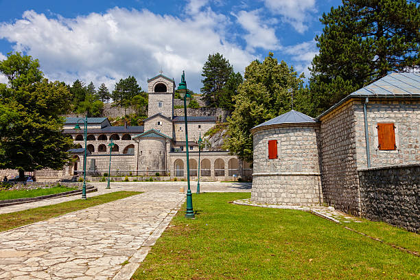 Orthodox Monastery of the Nativity of the Blessed Virgin Mary in Cetinje, Montenegro.