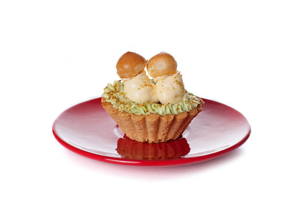 istock cakes with butter cream on a plate 468567046