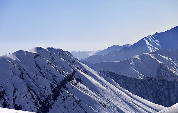 istock Snow mountains in morning 468570306