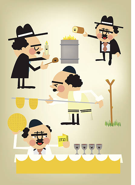 Pâque juive - Illustration vectorielle