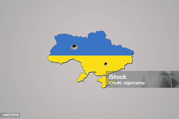 Battles In Kiev Ukraine Stock Illustration - Download Image Now - Bullet Hole, Flag, Ukraine