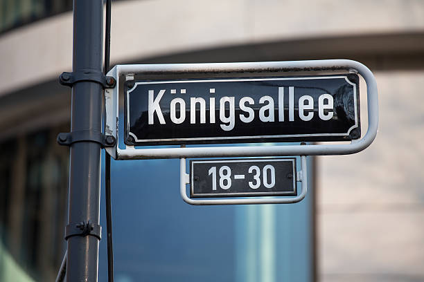 istock koenigsallee sign germany duesseldorf 468573466