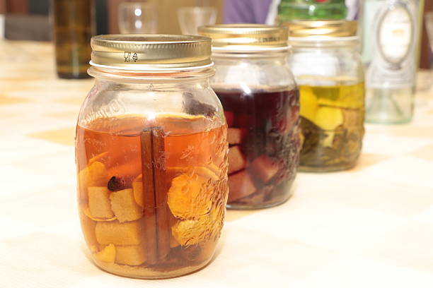 istock Jars with spirits, sugar and alcohol 468573590