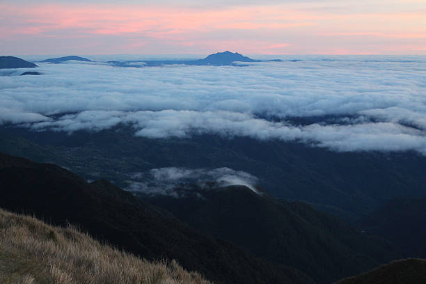 istock Sunrise in Mt. Pulag Summit 468574450