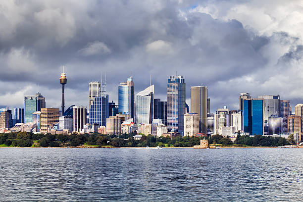 istock Sydney CBD Telephoto day 468575118