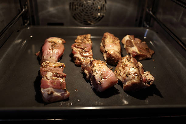 istock Pork ribs in the oven 468575658