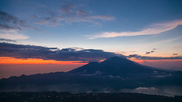 istock Sunrise on the high volcano 468578551