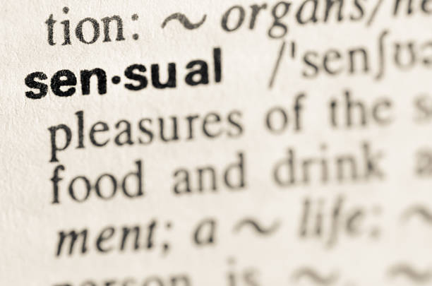 istock Dictionary definition of word sensual 468582420