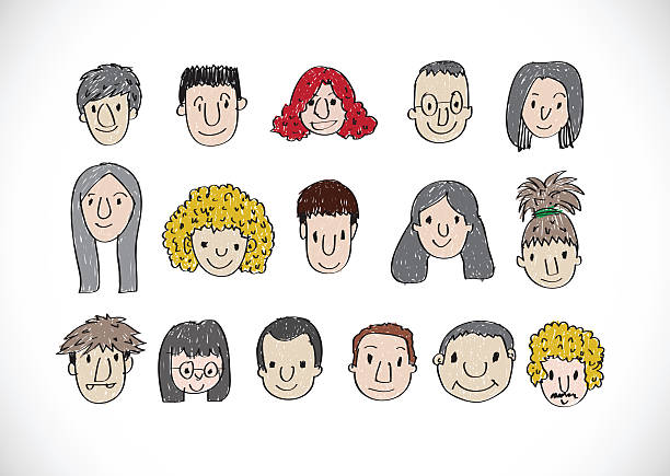 istock illustration of people faces 468582829