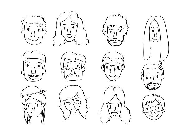 istock illustration of people faces 468583005