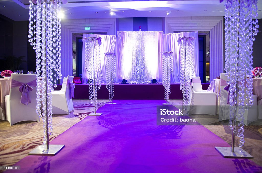 Recepção de casamento - Foto de stock de Palco royalty-free