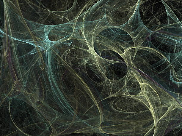 istock Digital Fractal on Black 468585064