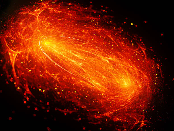 istock Mitosis of fiery glowing nebula 468589170
