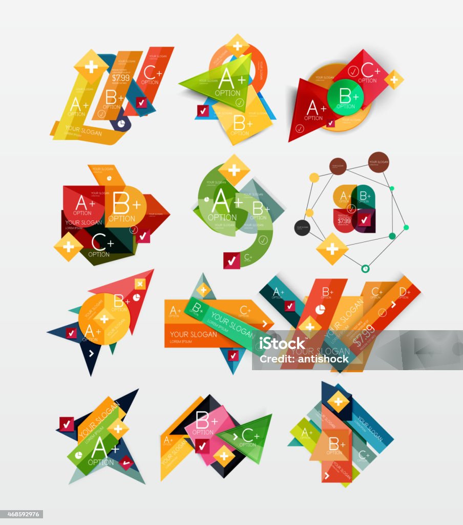 Paper For Graphics Paper Graphics Infographic Web Layouts Stock Illustration - Download ...