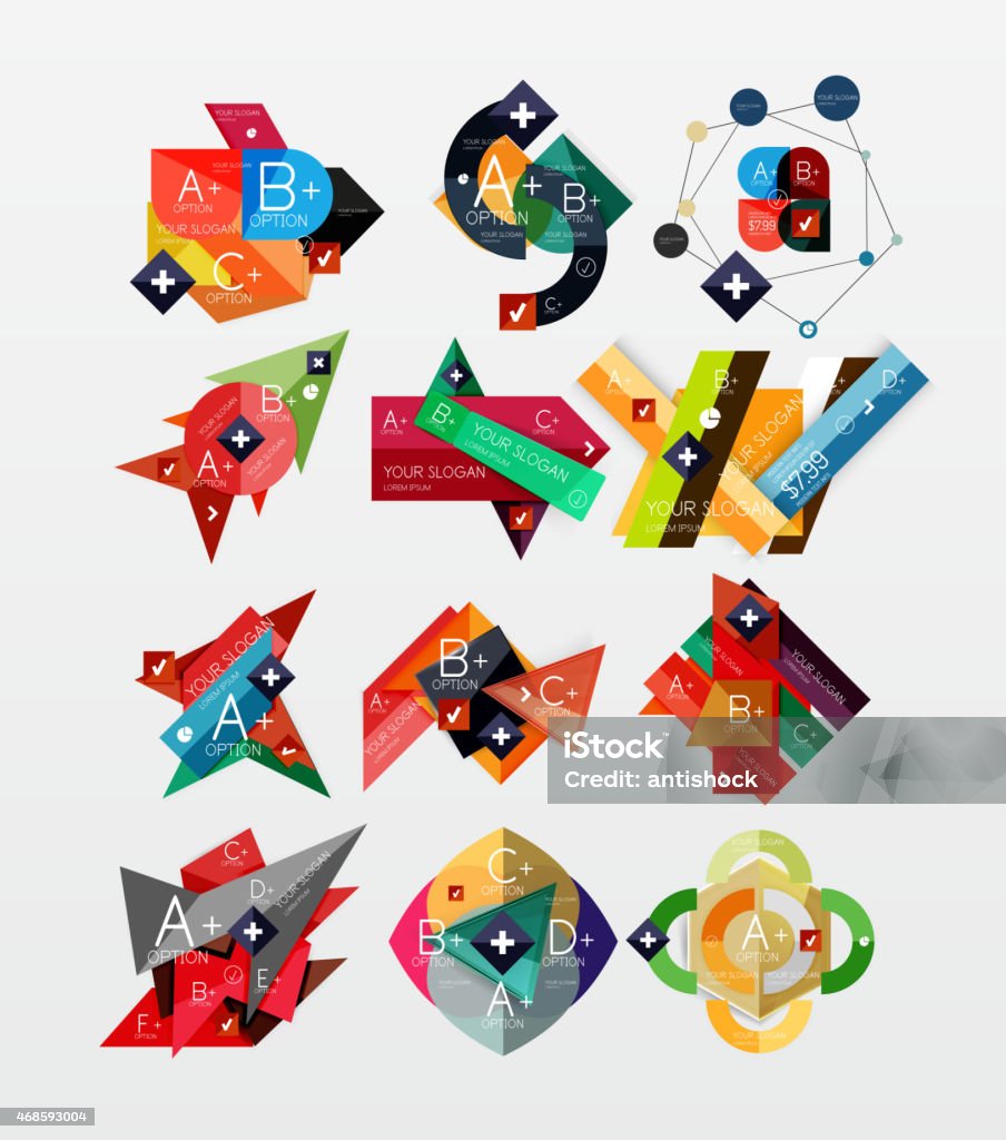 Paper For Graphics Paper Graphics Infographic Web Layouts Stock Illustration - Download ...