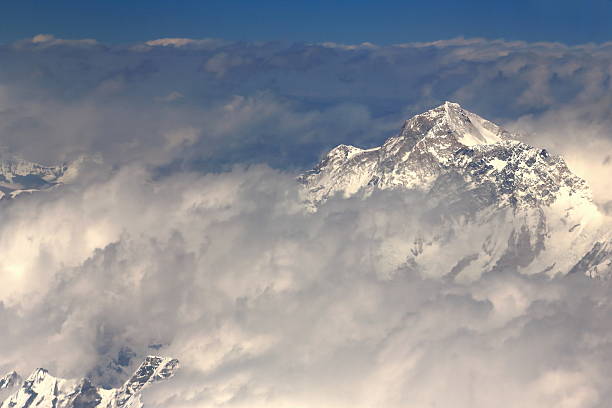 istock Several himalayan peaks aerial view. Nepal. 1118 468593056