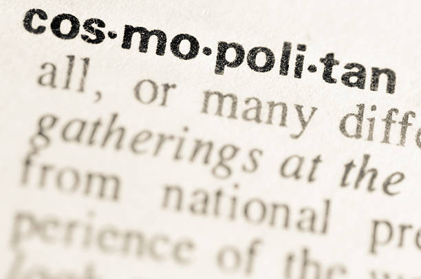 istock Dictionary definition of word cosmopolitan 468601966