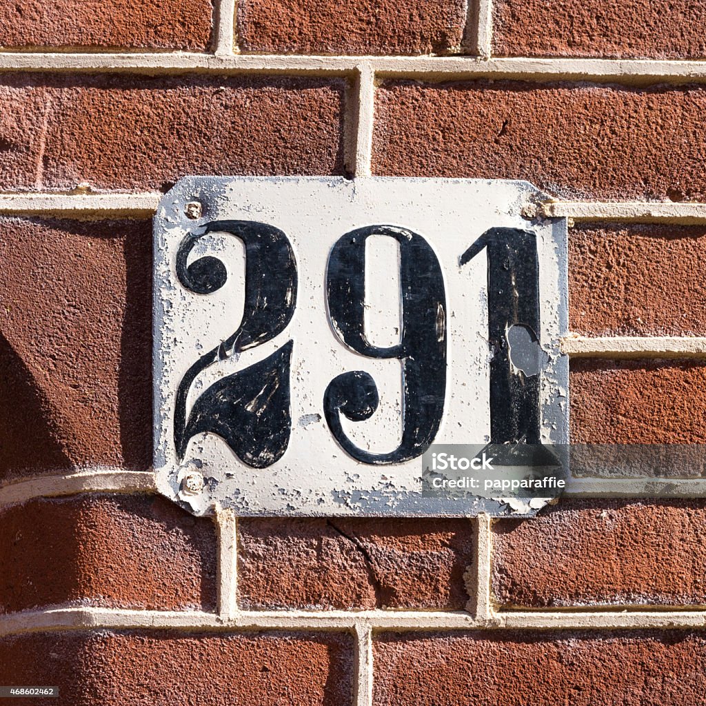 house-number-291-stock-photo-download-image-now-2015-black-color