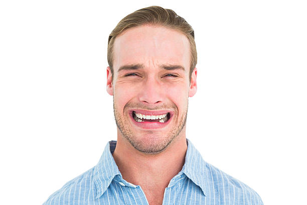 istock Portrait of man handsome crying 468606070
