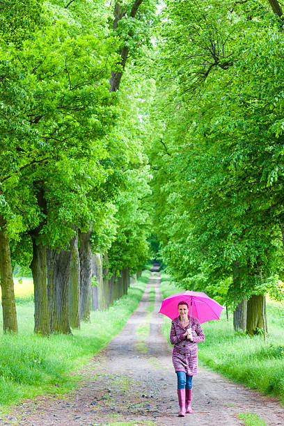 istock woman in spring nature 468607950