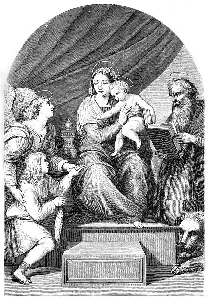 istock The Madonna with the fish by the Italian painter Raphael 468608418