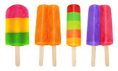Colorful Ice Pops Collection